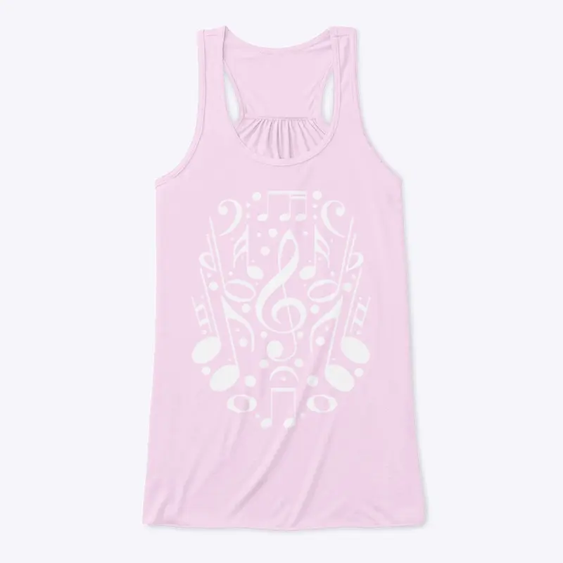 Note Collage - Women's Tank Top