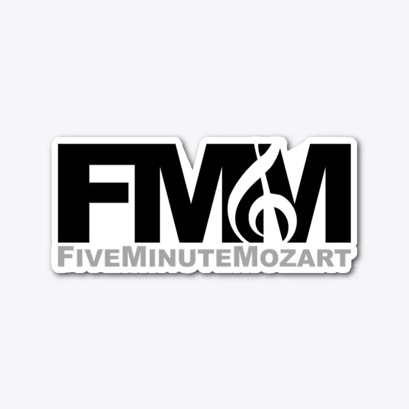 Five Minute Mozart Sticker