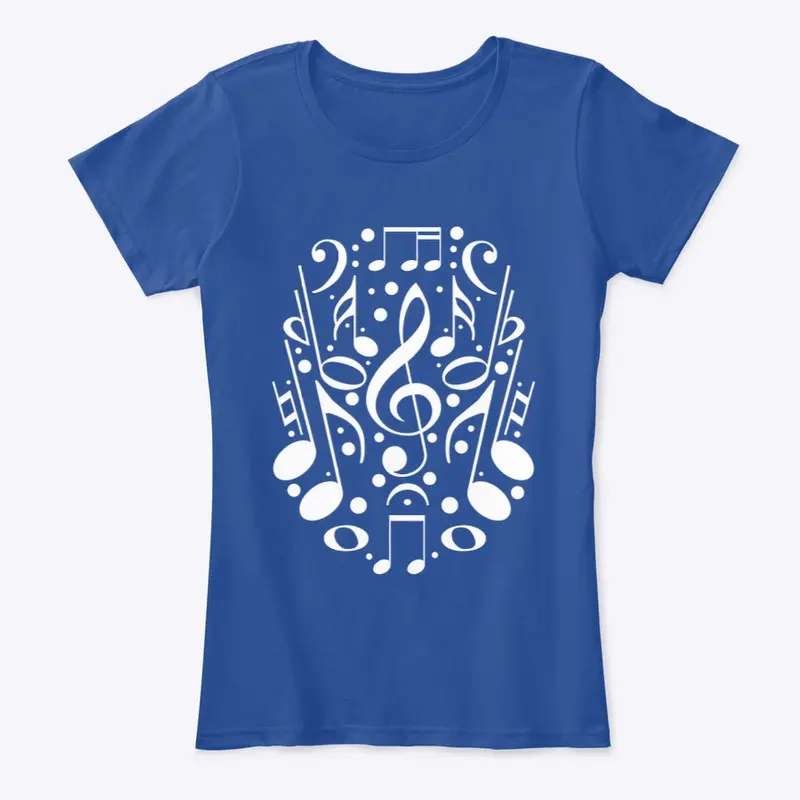 Note Collage - Women's T-shirt