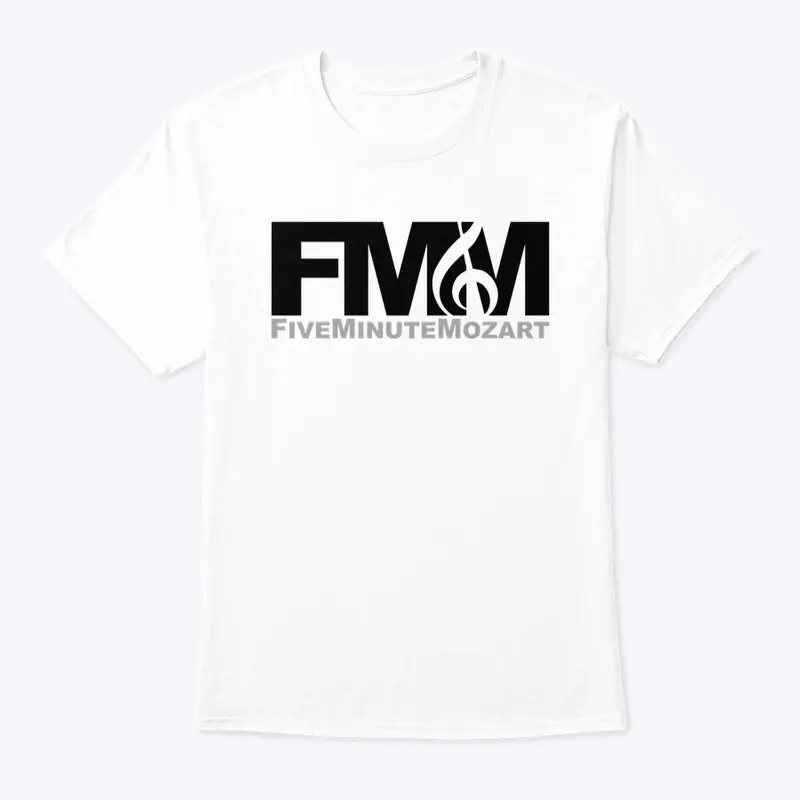 Five Minute Mozart White T-shirt
