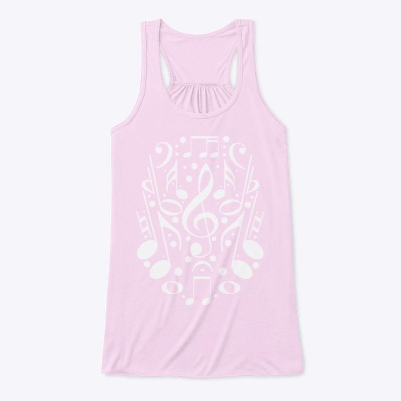 Note Collage - Women's Tank Top