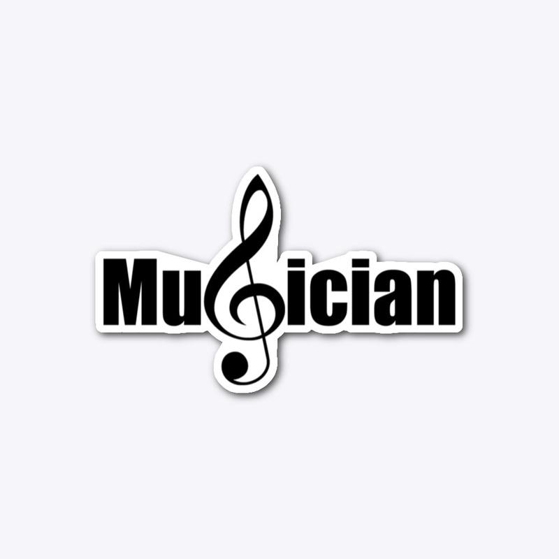 Musician Sticker