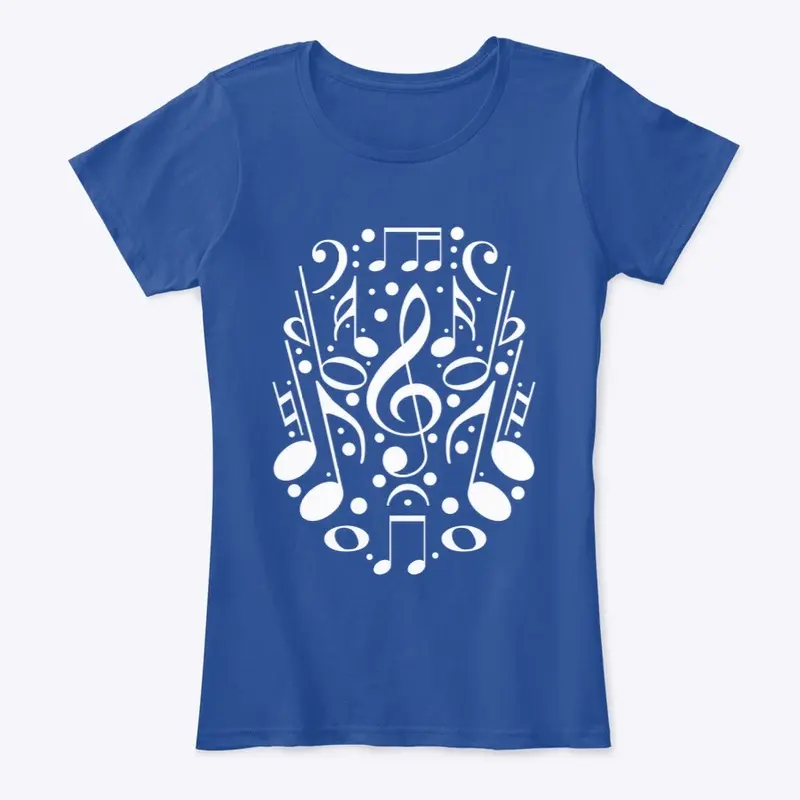 Note Collage - Women's T-shirt